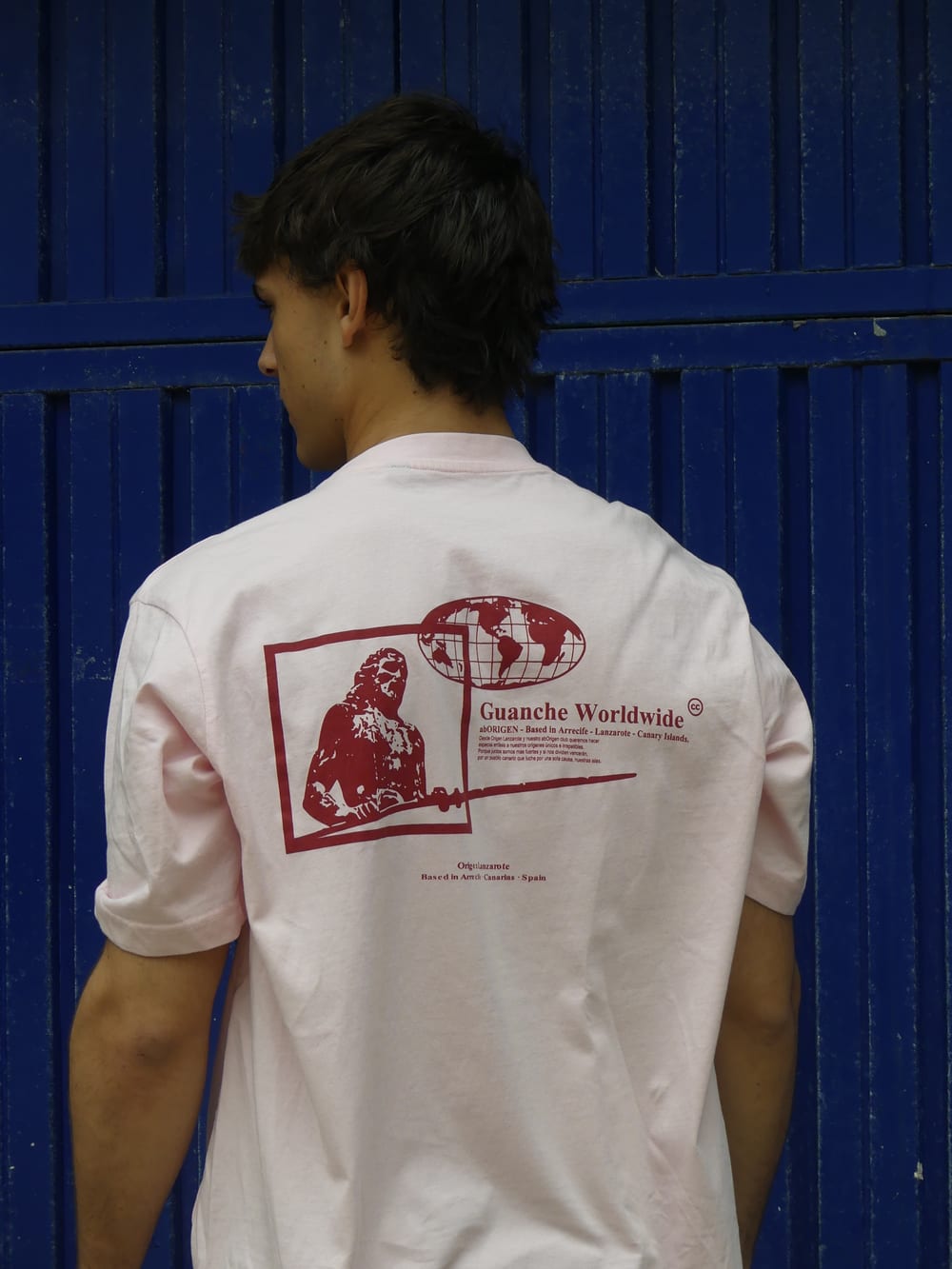 Camiseta GuancheWorldWide - vista trasera